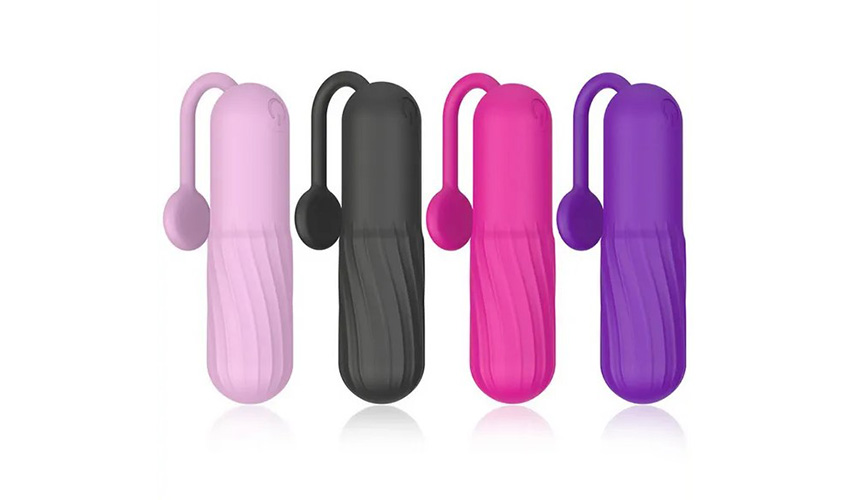 Silicone Dildo with Clitoris's and G-Spot Vibrator