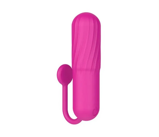 Silicone Dildo with Clitoris's and G-Spot Vibrator