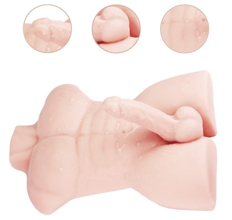 Dildo Full Silicone Half Body Sex Dolls For Women