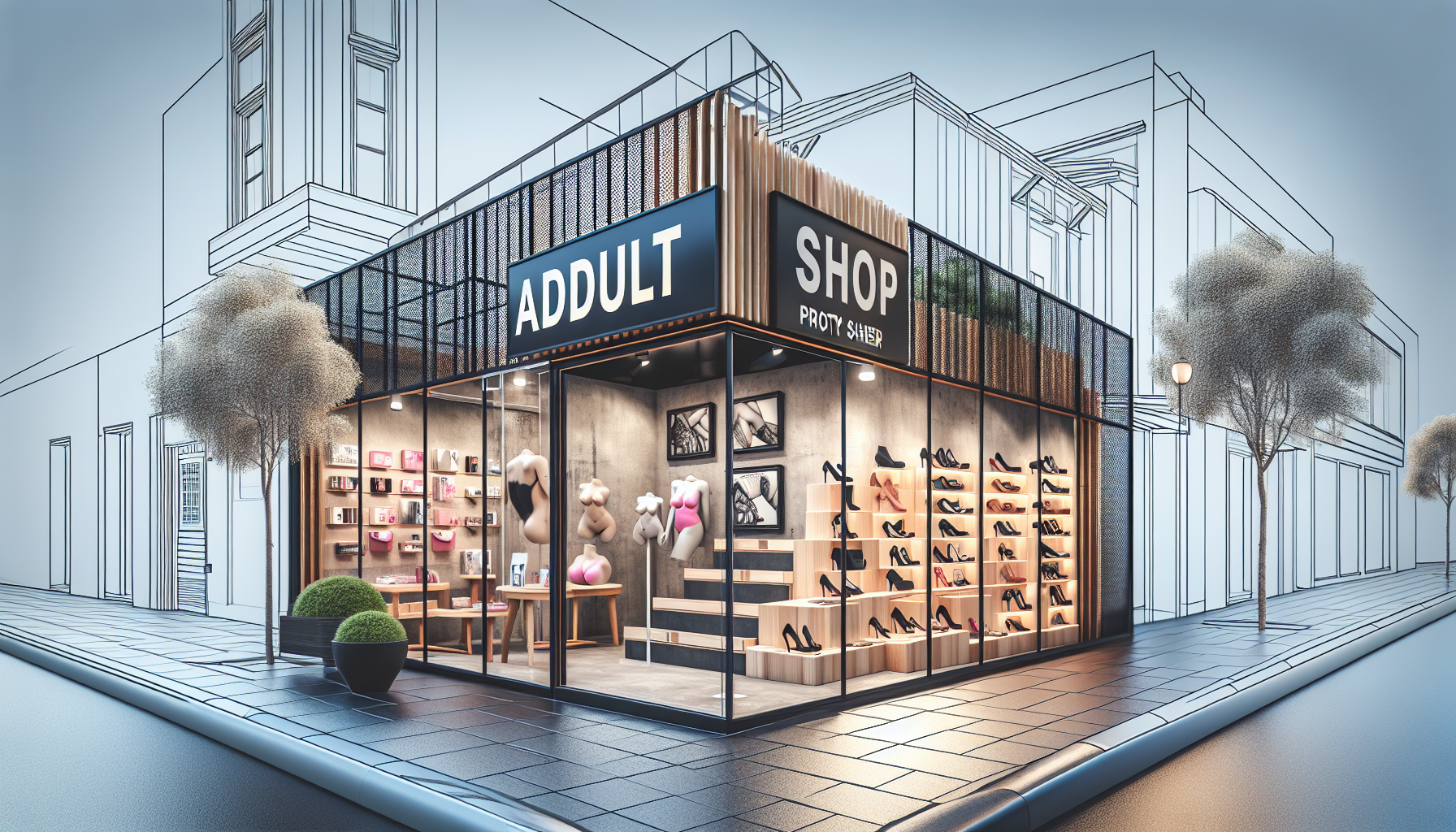 adult shops london